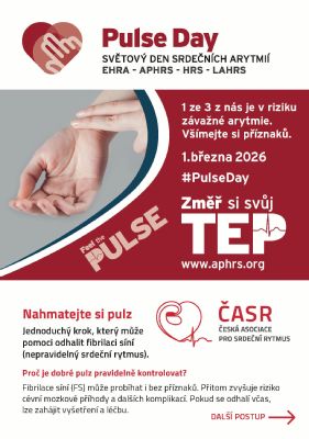 30 sekund, které mohou zabránit mrtvici. Nemocnice AGEL Třinec-Podlesí se připojuje k mezinárodní iniciativě Pulse Day